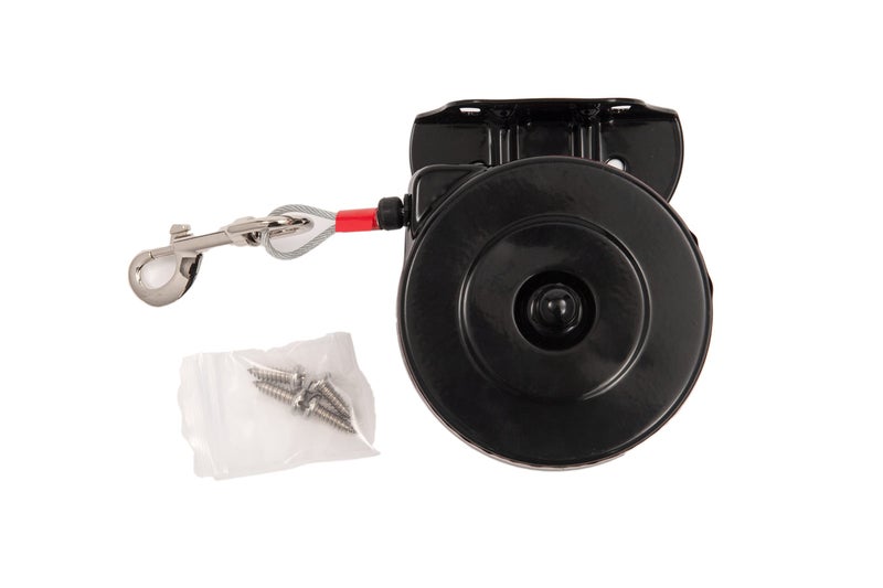 LixitÂ® Bracket Mount and Stake Retractable Leash Tie Outs for Dogs (Large (Pack of 1), Bracket) - Image 2